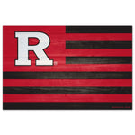 Wholesale-Rutgers Scarlet Knights AMERICANA Wood Sign 11" x 17" 1/4" thick