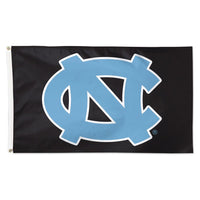 North Carolina Tar Heels ALT COLOR 2 BLACK Flag - Deluxe 3' X 5'