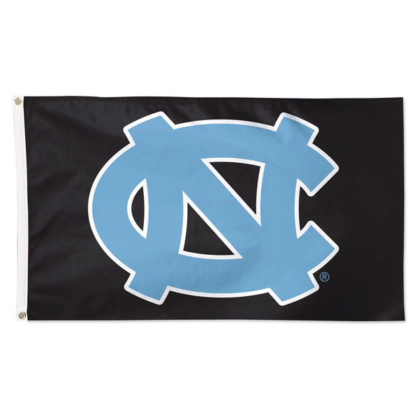 North Carolina Tar Heels ALT COLOR 2 BLACK Flag - Deluxe 3' X 5'