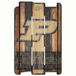 Wholesale-Purdue Boilermakers PLANK WOOD SIGN Wood Fence Sign