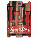 Wholesale-Utah Utes PLANK WOOD SIGN Wood Fence Sign