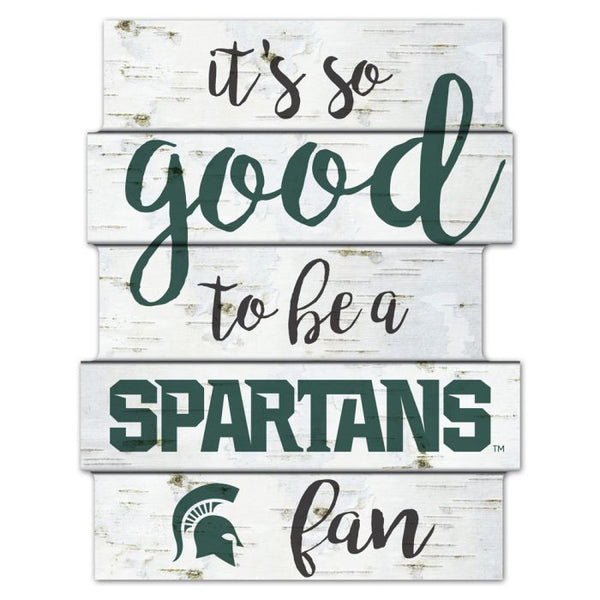 Wholesale-Michigan State Spartans Wood Sign 11"X14"