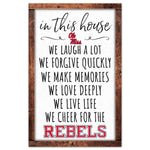 Wholesale-Ole Miss Rebels Wood Sign 11" x 17" 1/4" thick