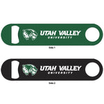 Utah Valley Wolverines Metal Bottle Opener 2 Sided