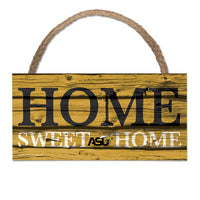 Wholesale-Alabama State Hornets HOME SWEET HOME Wood Sign w/Rope 5" x 10"