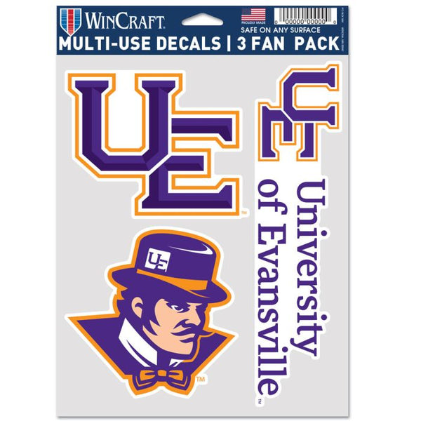 Wholesale-Evansville Purple Aces Multi Use 3 Fan Pack