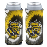 Wichita State Shockers TIE DYE 12 oz Slim Can Cooler