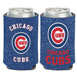 Chicago Cubs HEATHER Can Cooler 12 oz.