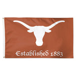 Texas Longhorns ESTABLISHED Flag - Deluxe 3' X 5'
