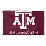 Texas A&M Aggies ESTABLISHED Flag - Deluxe 3' X 5'