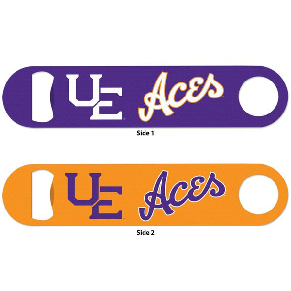 Wholesale-Evansville Purple Aces Metal Bottle Opener 2 Sided