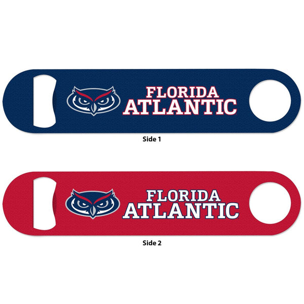 Florida Atlantic Owls Metal Bottle Opener 2 Sided