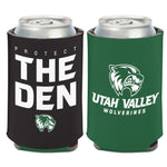 Utah Valley Wolverines SLOGAN Can Cooler 12 oz.