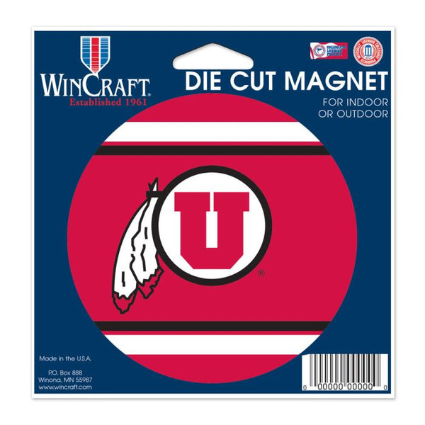 Wholesale-Utah Utes Die Cut Magnet 4.5" x 6"