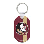 Wholesale-Florida State Seminoles Metal Key Ring - Aluminum