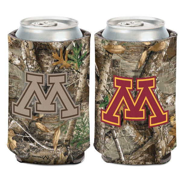 Minnesota Golden Gophers / Camo NCAA Can Cooler 12 oz.