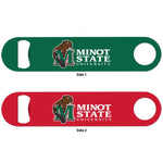 Wholesale-Minot State Beavers Metal Bottle Opener 2 Sided