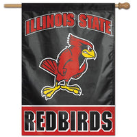 Wholesale-Illinois State Redbirds Vertical Flag 28" x 40"