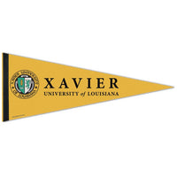 Wholesale-Xavier of LA Gold Premium Pennant 12" x 30"