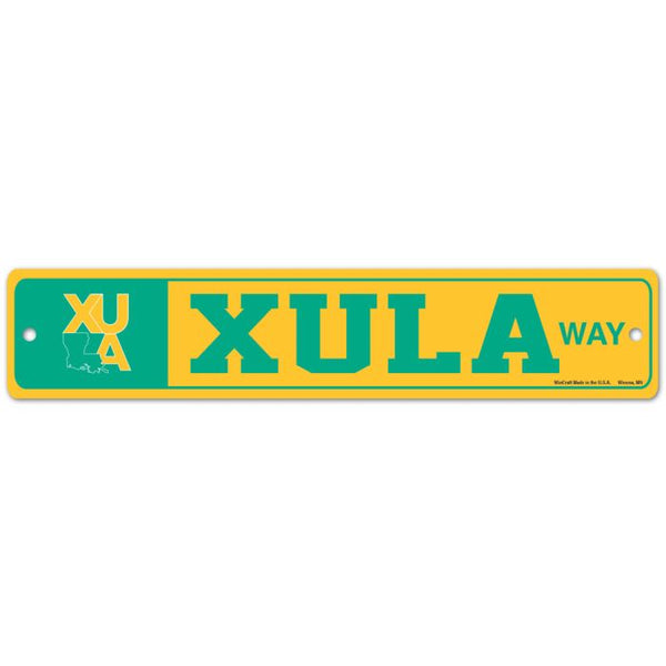Wholesale-Xavier of LA Gold Street / Zone Sign 3.75" x 19"