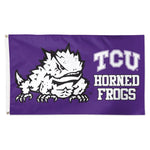 Wholesale-TCU Horned Frogs Mascot Flag - Deluxe 3' X 5'