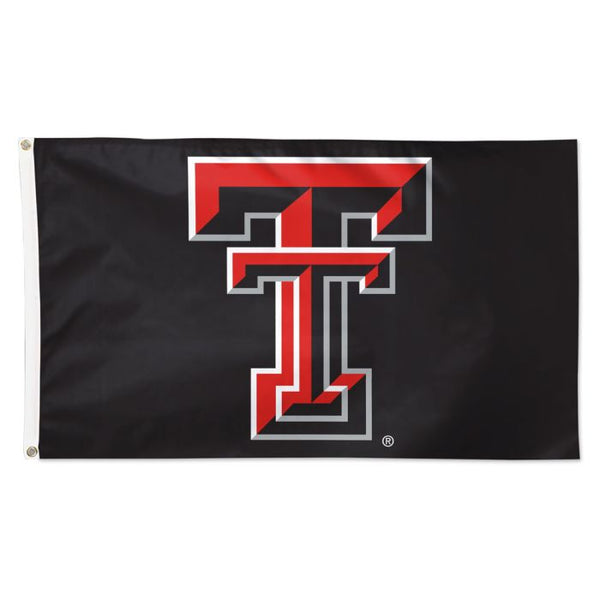 Wholesale-Texas Tech Red Raiders BLACK Flag - Deluxe 3' X 5'