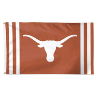 Texas Longhorns VERTICAL STRIPES Flag - Deluxe 3' X 5'