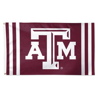 Texas A&M Aggies VERTICAL STRIPES Flag - Deluxe 3' X 5'