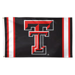 Wholesale-Texas Tech Red Raiders VERTICAL STRIPES Flag - Deluxe 3' X 5'