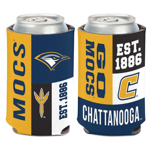 Wholesale-Tennessee Chattanooga Mocs COLOR BLOCK Can Cooler 12 oz.