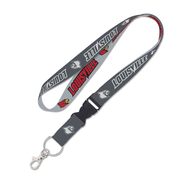 Louisville Cardinals Lanyard w/detachable buckle 1"