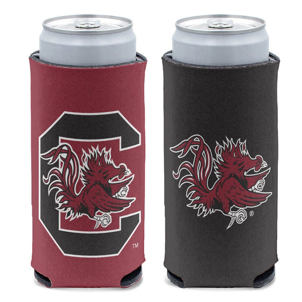 South Carolina Gamecocks 12 oz Slim Can Cooler