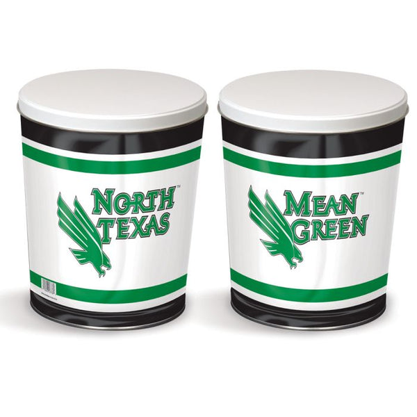 Wholesale-North Texas Mean Green Gift Tin tapered 3 gallon