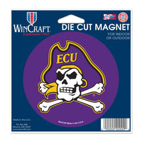 Wholesale-East Carolina Pirates Die Cut Magnet 4.5" x 6"