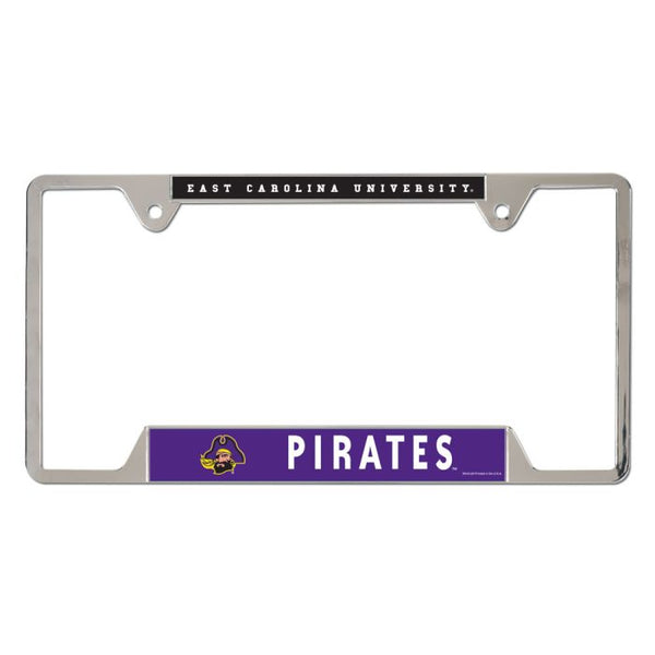 Wholesale-East Carolina Pirates Metal License Plate Frame