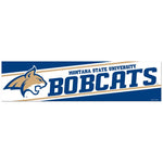 Wholesale-Montana State Bobcats Bumper Strip 3" x 12"