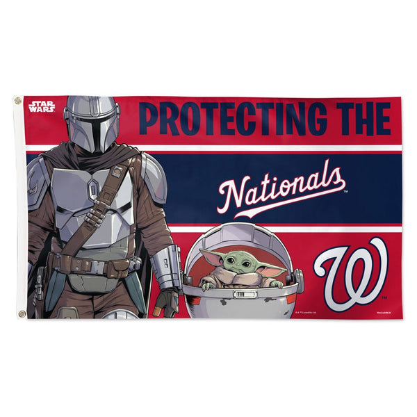 Washington Nationals / Star Wars Mandalorian Flag - Deluxe 3' X 5'