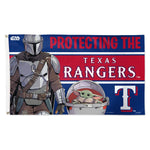 Texas Rangers / Star Wars Mandalorian Flag - Deluxe 3' X 5'