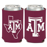 Texas A&M Aggies PRIMARY LOGO Can Cooler 12 oz.