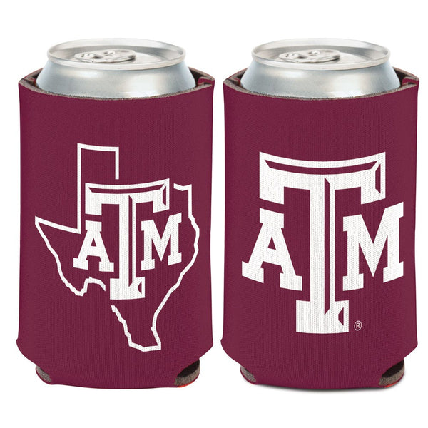 Texas A&M Aggies PRIMARY LOGO Can Cooler 12 oz.