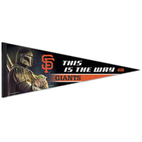 San Francisco Giants / Star Wars Mandalorian Premium Pennant 12" x 30"