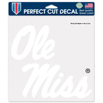 Wholesale-Ole Miss Rebels Perfect Cut Decals 8" x 8"