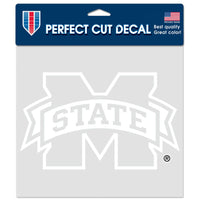 Mississippi State Bulldogs Perfect Cut Decals 8" x 8"