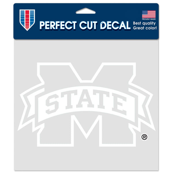Mississippi State Bulldogs Perfect Cut Decals 8" x 8"