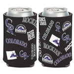 Colorado Rockies scatter Can Cooler 12 oz.