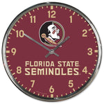 Wholesale-Florida State Seminoles Chrome Clock