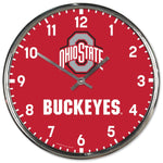 Wholesale-Ohio State Buckeyes Chrome Clock