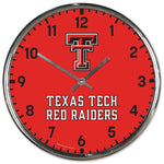 Wholesale-Texas Tech Red Raiders Chrome Clock