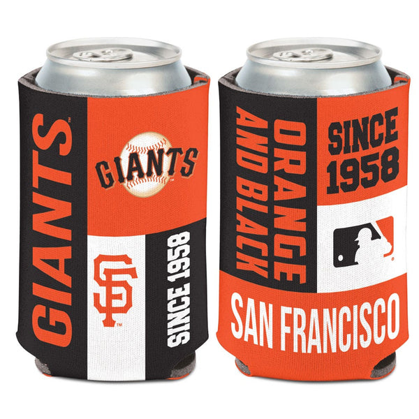 San Francisco Giants color block Can Cooler 12 oz.