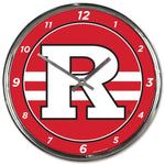 Wholesale-Rutgers Scarlet Knights Chrome Clock